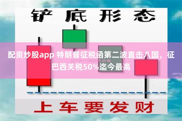 配资炒股app 特朗普征税函第二波直击八国，征巴西关税50%迄今最高
