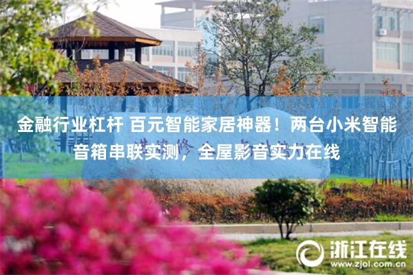 金融行业杠杆 百元智能家居神器！两台小米智能音箱串联实测，全屋影音实力在线