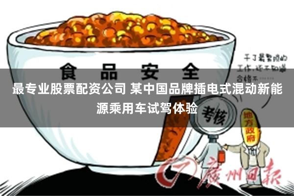最专业股票配资公司 某中国品牌插电式混动新能源乘用车试驾体验